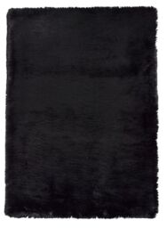 The Rug Shop UK Modern Shaggy Anti-Shed Easy To Clean Area Rug in Black - Size: 150 cm x 230 cm - thumbnail 9