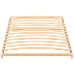 Berkfield Home Slatted Bed Base with 13 Slats 70x190 cm in Beige - thumbnail 2
