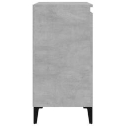 Berkfield Home Bedside Cabinets 2 pcs Concrete Grey 40x35x70 cm Engineered Wood - Size: 40 x 35 x 70 cm - thumbnail 8