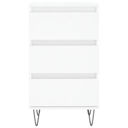 Berkfield Home Sideboard White 40x35x70 cm Engineered Wood - Size: 40 x 35 x 70 cm - thumbnail 5