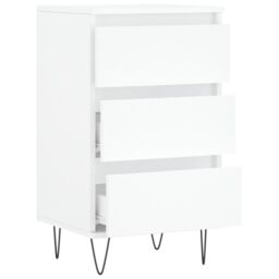 Berkfield Home Sideboard White 40x35x70 cm Engineered Wood - Size: 40 x 35 x 70 cm - thumbnail 6