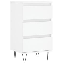 Berkfield Home Sideboard White 40x35x70 cm Engineered Wood - Size: 40 x 35 x 70 cm - thumbnail 2