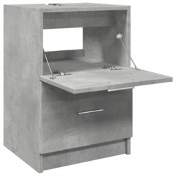 Berkfield Home Sink Cabinet Concrete Grey 40x37x59 cm Engineered Wood - Size: 40 x 37 x 59 cm - thumbnail 5