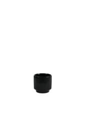 KDMD Glossy Black Hortus Tokyo Pot 13x12cm 3 Pack - Size: 13x12 cm - thumbnail 2