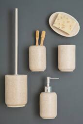 Orsina Canyon Stone Effect Soap Dish in Natural - thumbnail 3