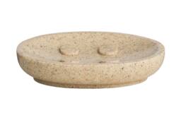 Orsina Canyon Stone Effect Soap Dish in Natural