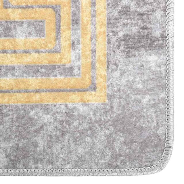Berkfield Home Rug Washable 80x300 cm Grey Anti Slip - Size: 100 cm diameter - image 1