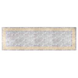 Berkfield Home Rug Washable 80x300 cm Grey Anti Slip - Size: 100 cm diameter - thumbnail 2
