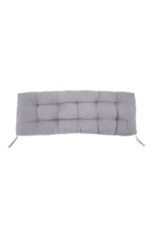H&O Direct 130cm W x 50cm D Benches Seat Cushion in Grey - Size: 130 cm W x 50 cm D - thumbnail 2