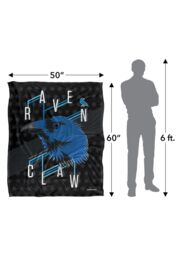 Harry Potter Blanket, 152x127 cm Neo Industries Ravenclaw Silky Touch Super Soft Throw Blanket in White - thumbnail 5
