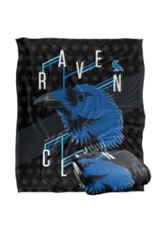 Harry Potter Blanket, 152x127 cm Neo Industries Ravenclaw Silky Touch Super Soft Throw Blanket in White - thumbnail 2