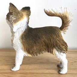 Animal Crackers Long Hair Chihuahua Dog Figurine By Leonardo, Gift Boxed - thumbnail 4