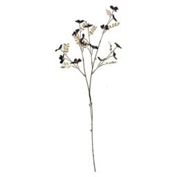 VFM e-Store Christmas Daisy Spray Decoration 91cm x 29cm Black X 1 - Size: 91 cm x 29 cm - thumbnail 1