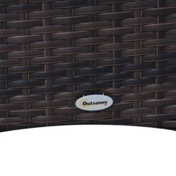 Wyld Haus Dine Rattan 6 Seater Outdoor Dining Set Brown PE Rattan - thumbnail 9