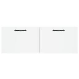 Berkfield Home Wall Cabinet White 100x36.5x35 cm Engineered Wood - thumbnail 5