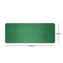 Nicoman Reversible Dual-Colour Blue/Green PVC Anti Slip Shower Mat Bath Mat - Rectangular 100x40 cm - thumbnail 4