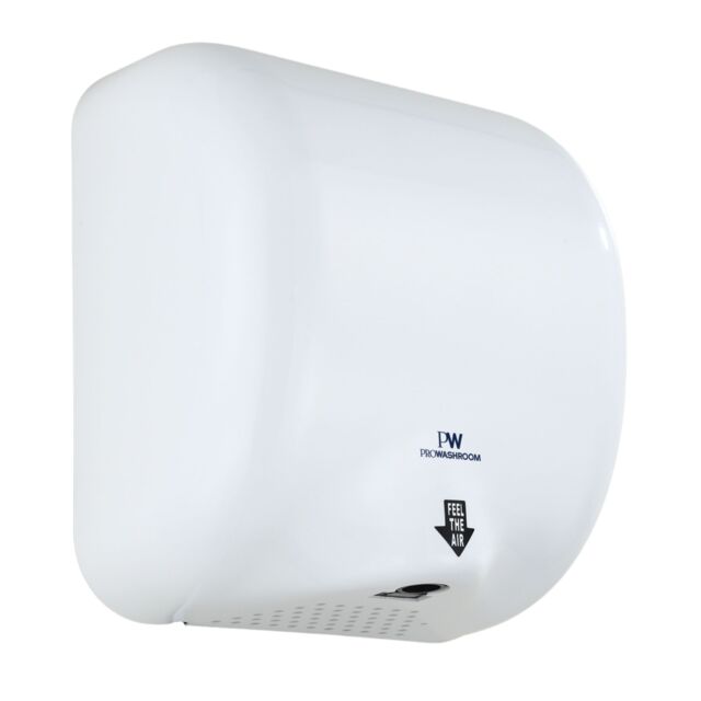 MYLEK Pro Washroom Bathroom Hand Dryer 1800w ABS in White - image 1