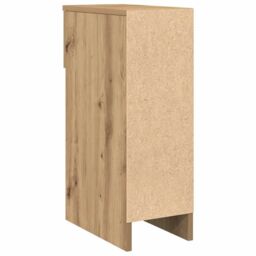 Berkfield Home Bedside Cabinet with Drawer Artisan Oak 20x36x60 cm in Brown - Size: 20 x 36 x 60 cm - thumbnail 7