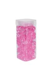 KDMD Large Pink Acrylic Stones in Square Jar 300gr 2 Pack - thumbnail 2