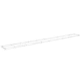 Berkfield Home Gabion Raised Bed Galvanised Steel 1000x100x20 cm in Silver - Size: 1000 x 100 x 20 cm - thumbnail 2