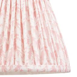 Netlighting Bibury Green Table Lamp Peach Fabric Leaf Shade 20cm B22 - thumbnail 6