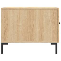 Berkfield Home Decorative Coffee Tables 2 pcs Sonoma Oak 50x50x40 cm Engineered Wood in Brown - Size: 50 x 50 x 40 cm - thumbnail 8