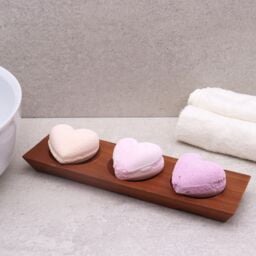 KDMD Three Bay Mahogany Soap Dish in Brown - thumbnail 3