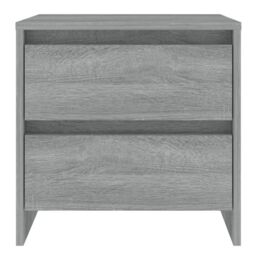 Berkfield Home Bedside Cabinets 2 pcs Grey Sonoma 45x34.5x44.5 cm Engineered Wood - thumbnail 4
