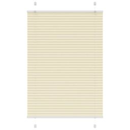 Berkfield Home Pleated Blind Cream 90x150 cm Fabric Width 89.4 cm Polyester
