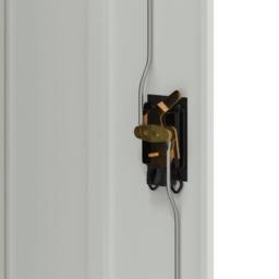 Berkfield Home File Cabinet Light Grey 90x40x105 cm Steel - Size: 90 x 40 x 105 cm - thumbnail 8