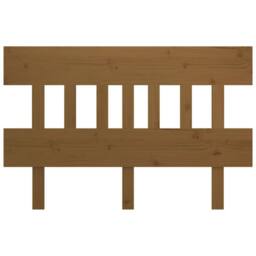 Berkfield Home Beautiful Bed Headboard Honey Brown 183.5x3x81 cm Solid Wood Pine - thumbnail 1