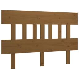 Berkfield Home Beautiful Bed Headboard Honey Brown 183.5x3x81 cm Solid Wood Pine - thumbnail 3