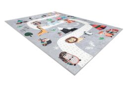 RugsX Bambino Rug in Grey - Size: 120 cm x 170 cm - thumbnail 4