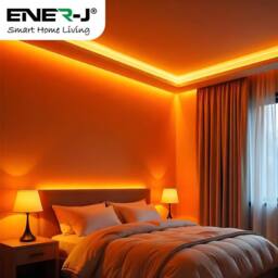 ENER-J 55x12.5mm Trimless Recessed Aluminium LED Profile 2m (4) in Silver - thumbnail 4