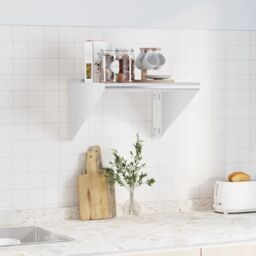 Berkfield Home Wall Shelf 50x45x31 cm Silver Stainless Steel - Size: 50 x 45 x 31 cm - thumbnail 3