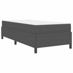 Berkfield Home Bed Frame Dark grey 100 x 200 cm Corduroy fabric - thumbnail 8