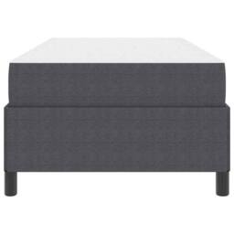 Berkfield Home Bed Frame Dark grey 100 x 200 cm Corduroy fabric - thumbnail 6
