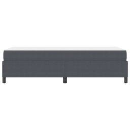 Berkfield Home Bed Frame Dark grey 100 x 200 cm Corduroy fabric - thumbnail 7