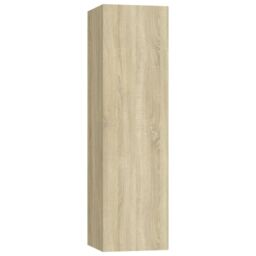 Berkfield Home 7 Piece TV Cabinet Set Sonoma Oak Engineered Wood in Brown - thumbnail 6