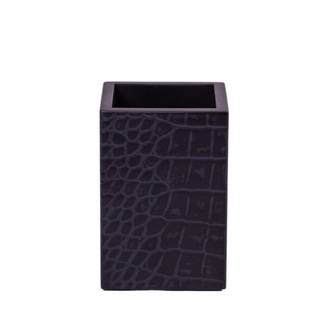 Posh Trading Company Chelsea Pen Holder - Croc Noir in Black - image 1