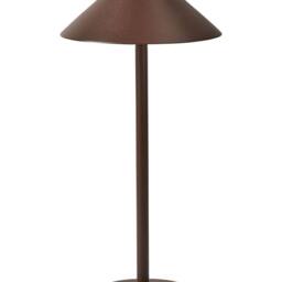 Wyld and Coco Aluminium Table Lamp Brown - Modern Touch USB Indoor/Outdoor - thumbnail 2
