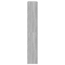 Berkfield Home Shoe Cabinet Grey Sonoma 80x21x125.5 cm Engineered Wood - thumbnail 6