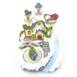 Shatchi Christmas LED Musical Light Up Sculpture Nativity Set Xmas Home Decorations, 16 x15 x 18cm - Size: 16 x15 x 18 cm - thumbnail 2