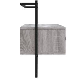 Berkfield Home TV Cabinet Wall-mounted Grey Sonoma 100.5x30x51 cm Engineered Wood - thumbnail 5