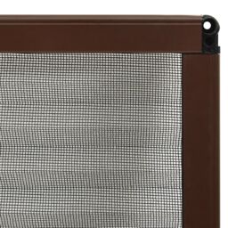 Berkfield Home Plisse Insect Screen for Windows Aluminium Brown 80x100 cm - thumbnail 6