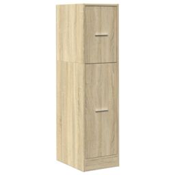 Berkfield Home Apothecary Cabinet Sonoma Oak 30x41x118 cm Engineered Wood in Brown - Size: 30 x 41 x 118 cm - thumbnail 3