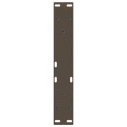 Berkfield Home Dining Table Legs V-Shape 2 pcs Natural Steel 40x(30-31.3) cm Steel in Brown - thumbnail 7