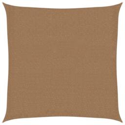 Berkfield Home Sunshade Sail 160 g/m¬≤ Taupe 2.5x2.5 m HDPE - thumbnail 2