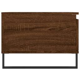 Berkfield Home Modern Coffee Table Brown Oak 90x50x36.5 cm Engineered Wood - thumbnail 7