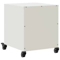 Berkfield Home Bedside Cabinets 2 pcs White 36x39x43.5 cm Steel - thumbnail 8